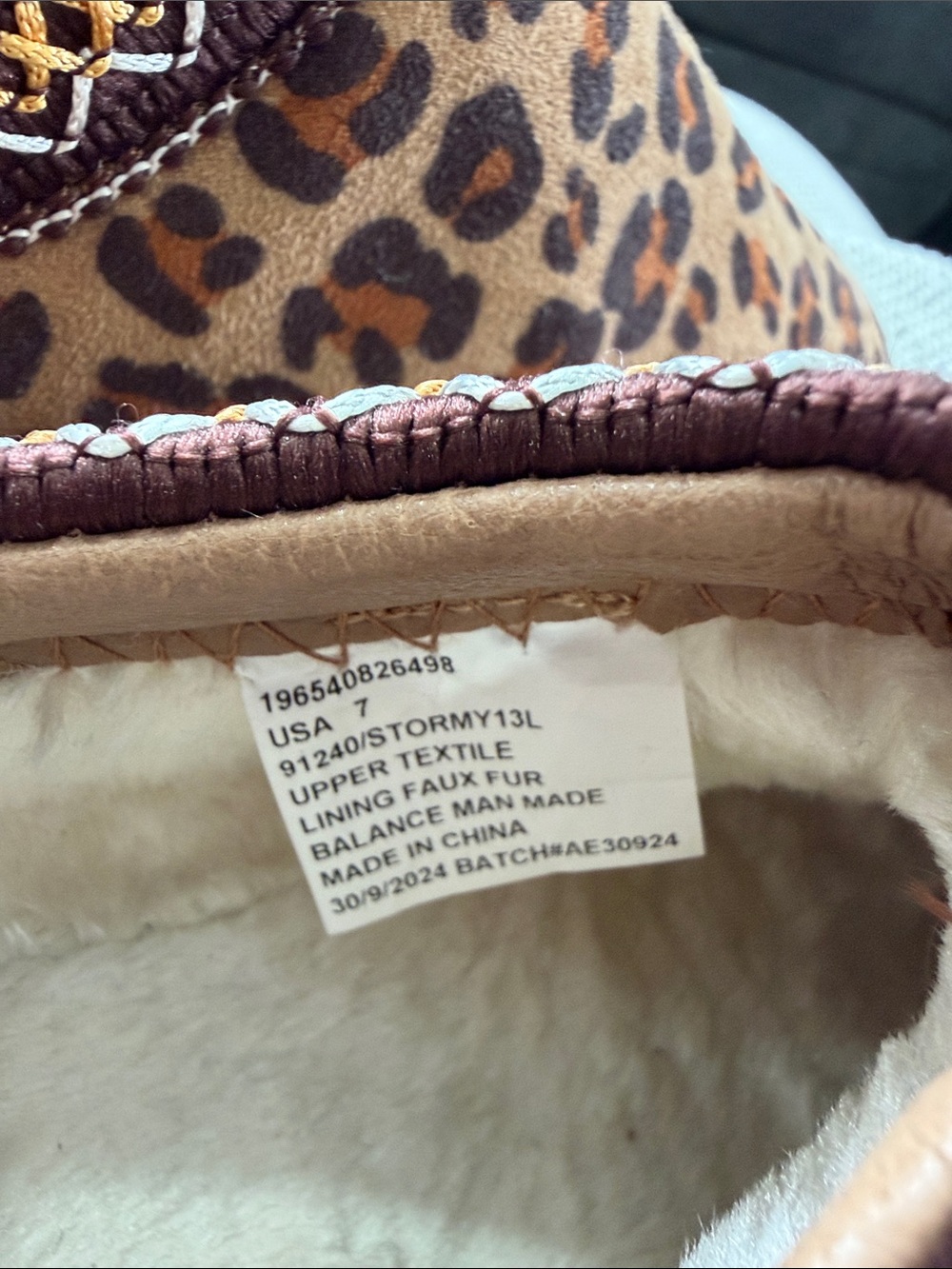 Olivia & Kate Leopard-Print Platform Mules in Tan/Brown - Picture 11 of 13